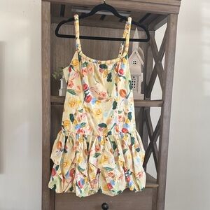 Astr Floral Mini Dress - Multicolor